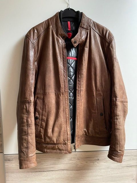 Strellson Jacken: STRELLSON Lederjacke Gr. 52 – Gebraucht aus Safnern von ncm