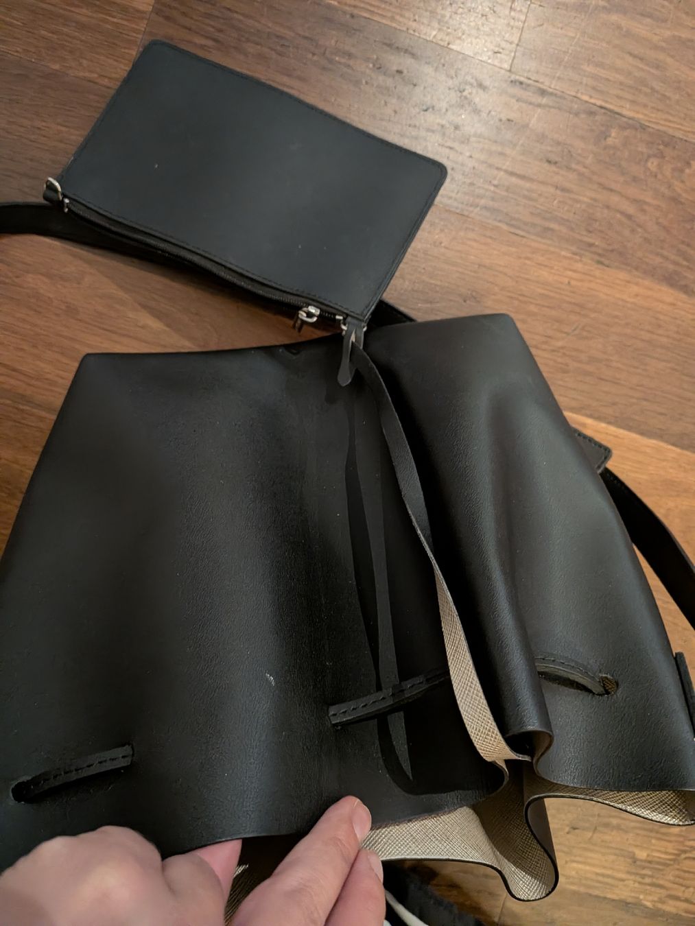 Lancaster Borse da donna: Lancaster leather bucket bag – Usato da Zürich venduto da Chr_j229 7
