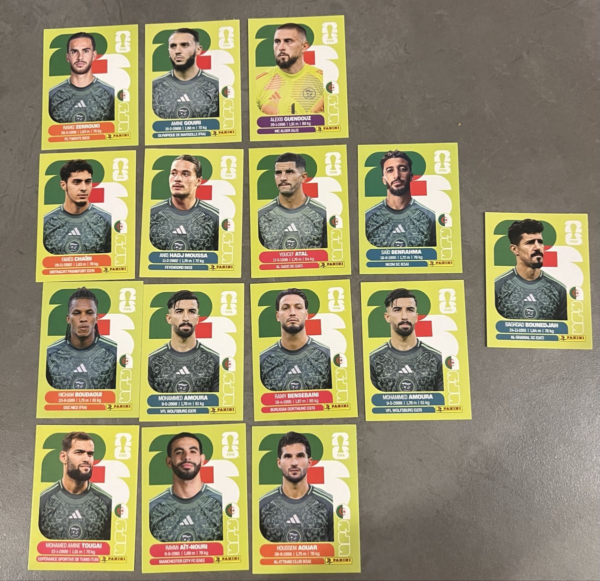 Panini Sammelbilder & Trading cards: WM 2026|| 15 x Algerien Panini sticker – Neu (gemäss Beschreibung) aus Wohlen AG von sannie.berry