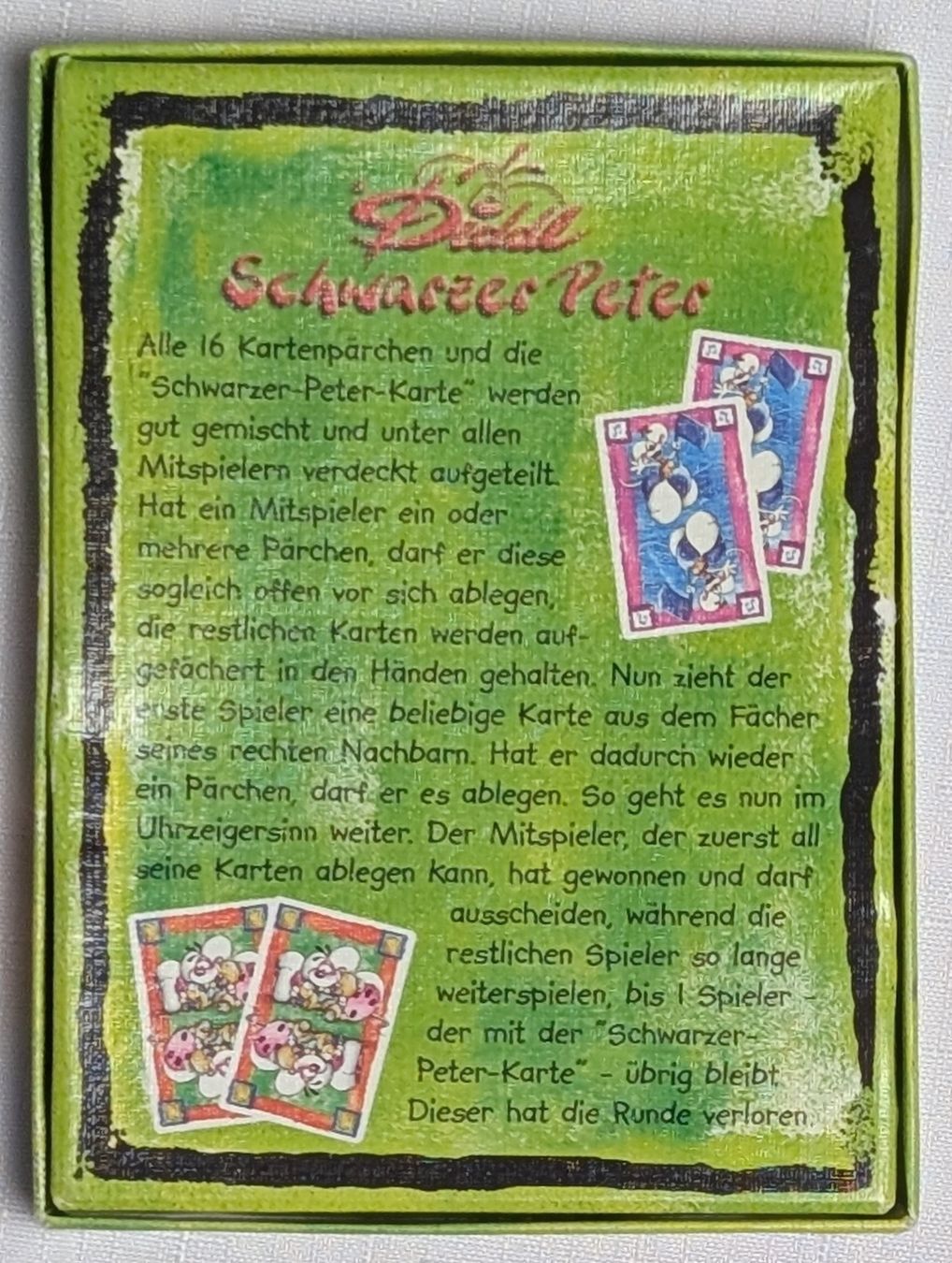 Giochi: Vintage Diddl - Schwarzer Peter - Kartenspiel – Nuovo (secondo la descrizione) da Wängi venduto da ABIZONE-86 3