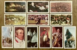 1982 - 12 Vintage BRITISCHE GESCHICHTE Sammelbilder England