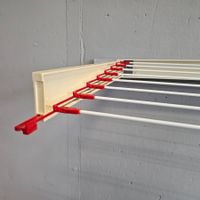 1975 LEIFHEIT Wäscheleine Wandständer für Wäsche Trocknen