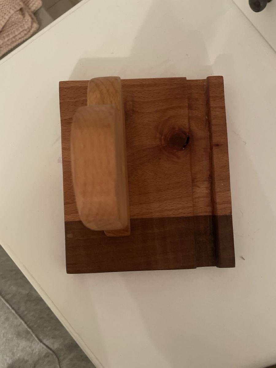 Supporti a parete: Handgemachter Handyhalter aus Holz – Nuovo (secondo la descrizione) da Steinach venduto da ariana.xe 3