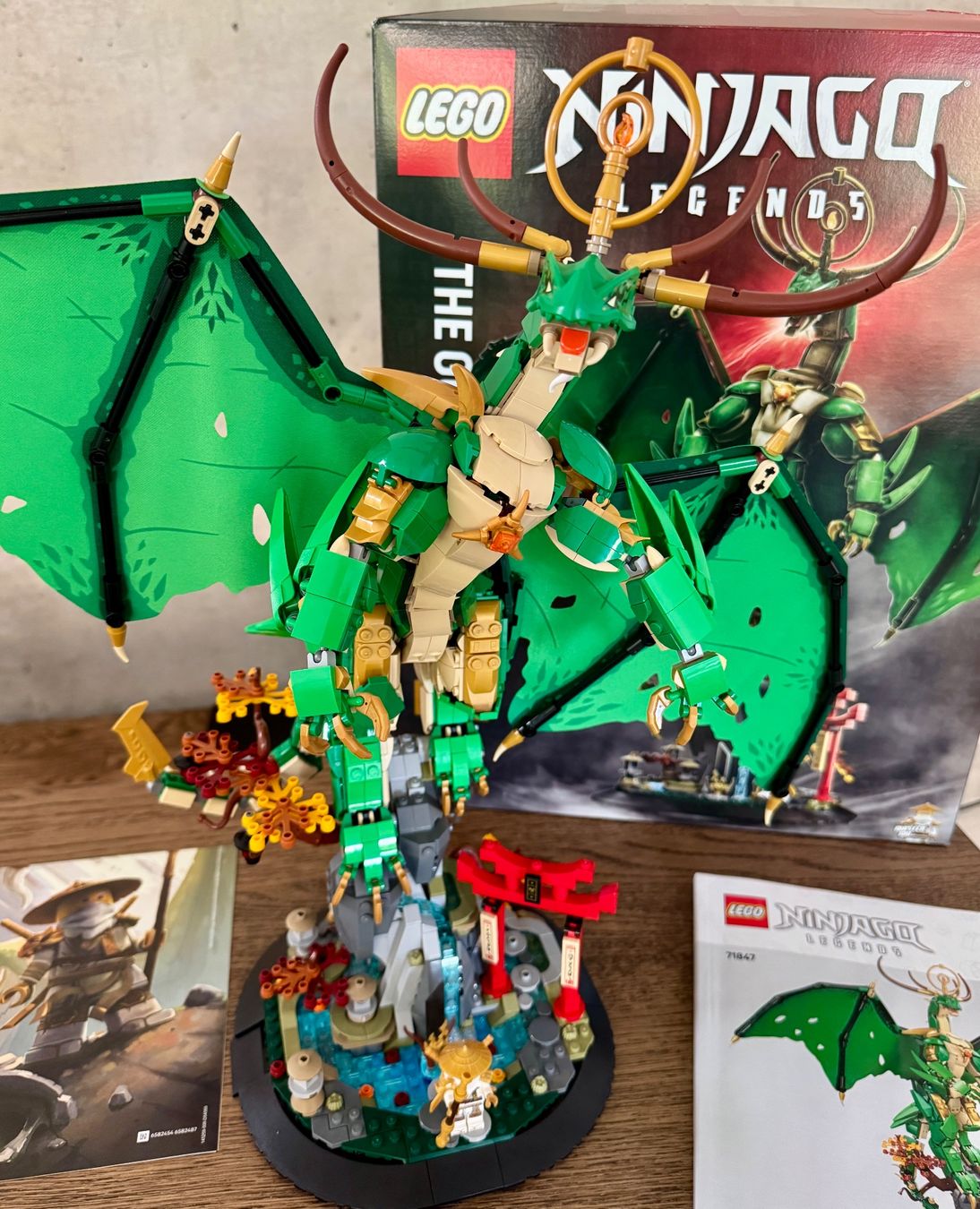 Lego Kit di costruzioni: LEGO Ningago 71847	Guardian Dragon – Usato da Riehen venduto da will_stubbings