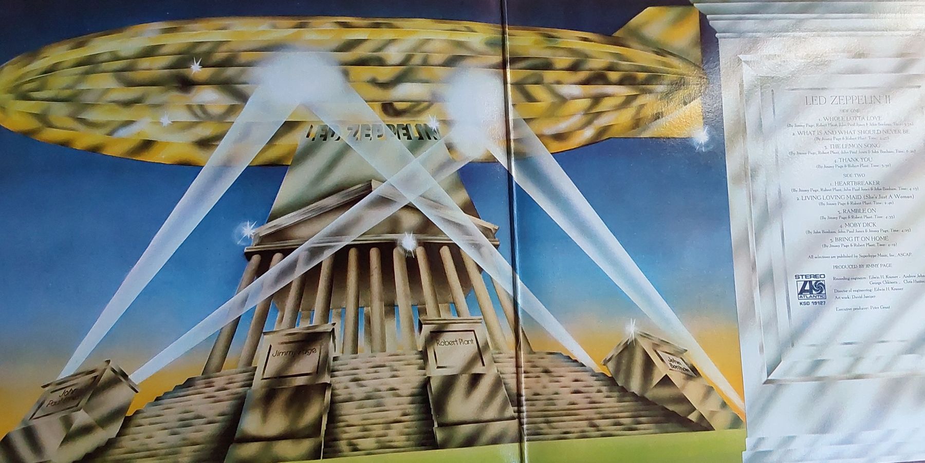 Dischi in vinile: Vinyl LP - Led Zeppelin  - II - Canada 77 - VG+ – Usato da Villeret venduto da Fil11 2