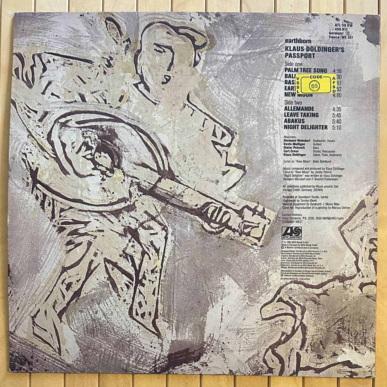 Dischi in vinile: LP - Passport - Earthborn – Usato da Breganzona venduto da Onairda75 1