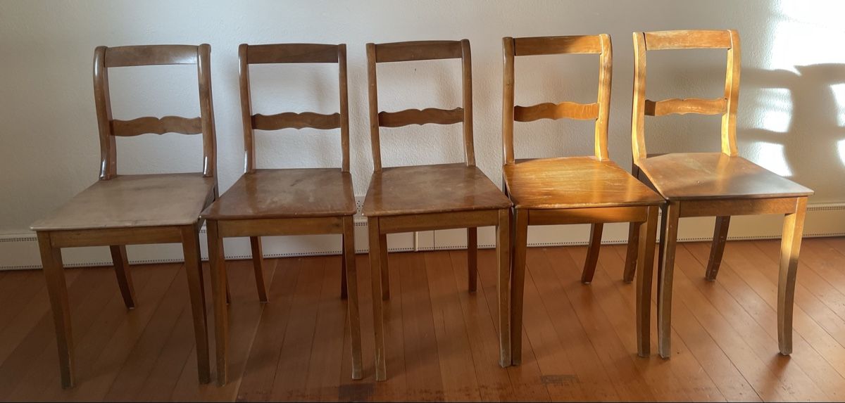 Sedie: 5 Biedermeier Stühle – Usato da Winterthur venduto da jul_tk2s