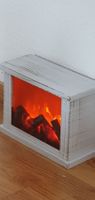 LED-Kamin-Laterne, neuwertig, romantische Deko fürs Zuhause
