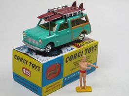 BMC MINI COUNTRYMAN SURFING GRÜN 1:46 CORGI NEU