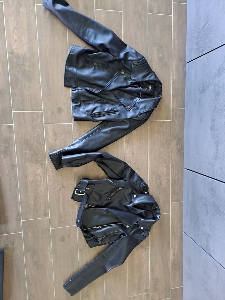 Giacche: 2 Lederimitat Biker-Jacke – Usato da Nunningen venduto da AngelMagicSaCoCe