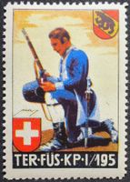 Soldatenmarken 2.WK, Ter Füsilier Kp I/195, Wi Ter 397