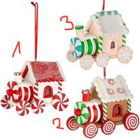 Baumschmuck Weihnachts Lokomotiven 8cm