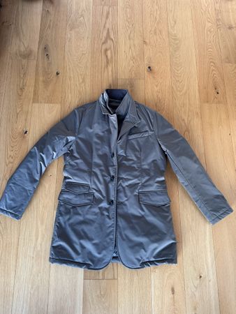 Faciba Herren Jacke, Grau, Grösse 52, Winter, Top Zustand
