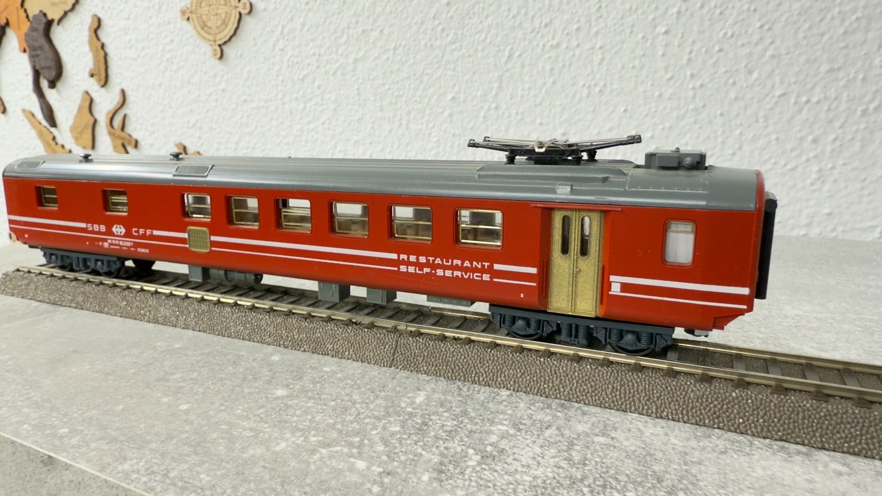 Lima Modellini di ferrovie: Lima Speisewagen H0 / DC in OVP – Usato da Schlieren venduto da rat_lq6b 3