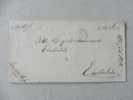 Brief Wollerau Höfe Schwyz Vorphila 1866