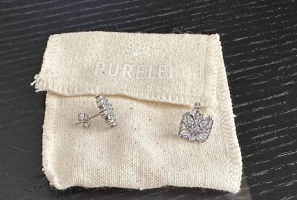 Orecchini pendenti & Orecchini a lobo: Purelei Ohrringe, silbrig – Nuovo e nell'imballaggio originale da Zürich venduto da mel_v8qp 1