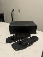 Mara & Mine Lola Black Sandals - Size 9 - Great Value!