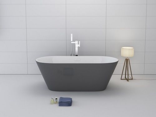 Vasche da bagno: Badewanne LAUSANNE II grau – Nuovo e nell'imballaggio originale da Herbertingen venduto da jet-line-e-trade 2