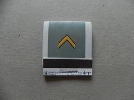 Militär Armee Uniform Abzeichen Zündholz Bier Gradabzeichen