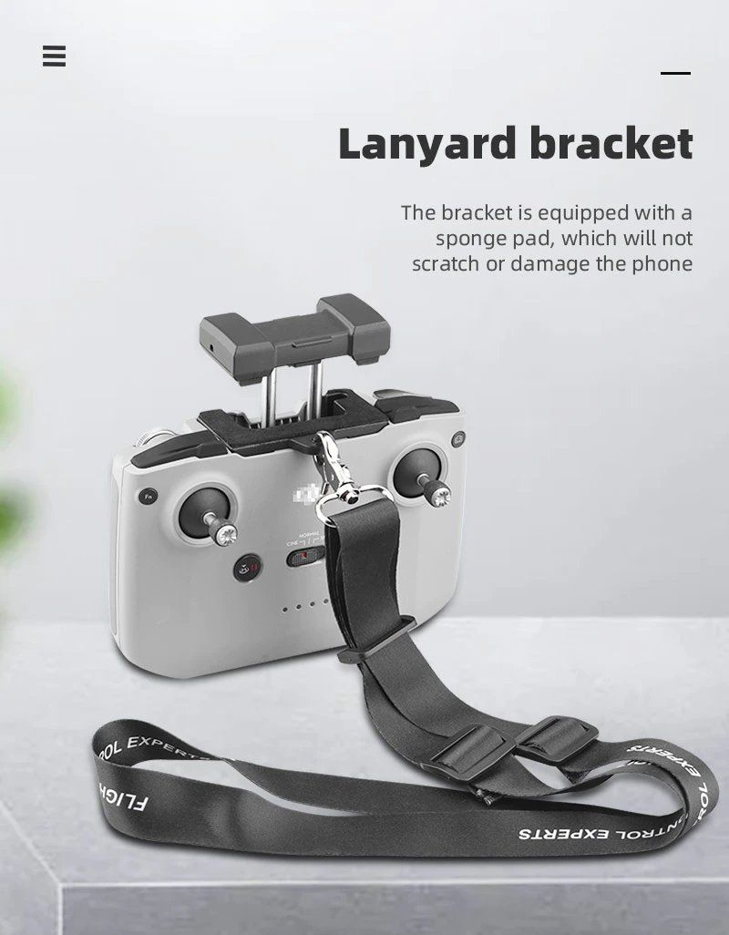 DJI Modellismo RC: DJI - Lanière et housse pour télécommande RCN1 RCN2 – Nuovo e nell'imballaggio originale da Versoix venduto da Dji-tools-store 3
