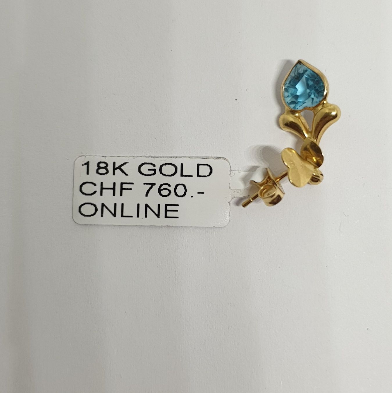 Ohrringe & -stecker: Echt 18K Gold Ohrhänger – Gebraucht aus Luzern von luzerngoldhaus 1