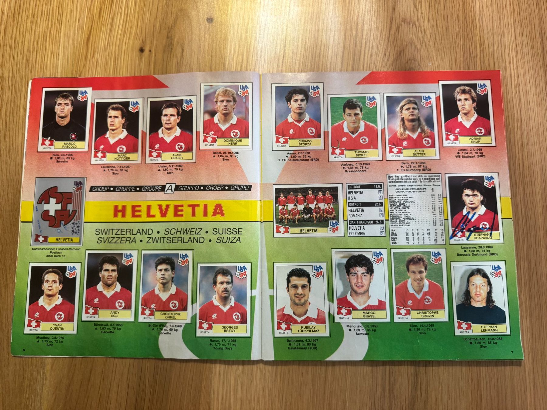Panini Album: Album Panini USA 94 Complet – Usato da Bussigny venduto da Maxence10 1