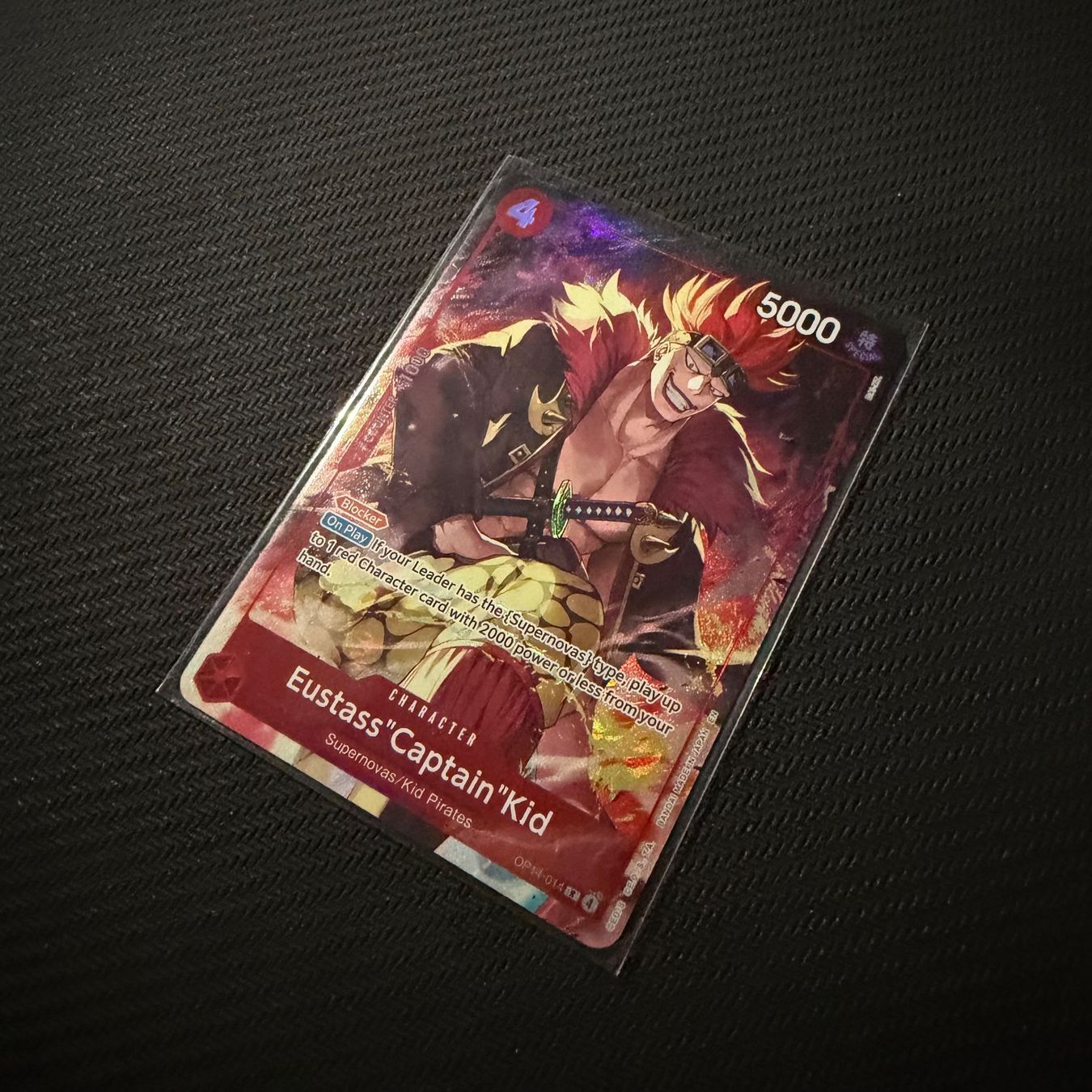 Bandai Carte collezionabili: One Piece - Eustass Captain Kid OP14-014 Englisch – Nuovo (secondo la descrizione) da Oberbuchsiten venduto da PokeDex 1