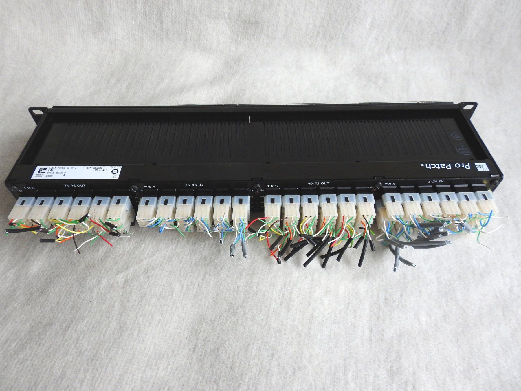 ADC Egaliseurs: ADC Pro Patch PPP1248 Bantam TT E3 HN audio Patchbay highend – D'occasion à Zürich par Malco0 2