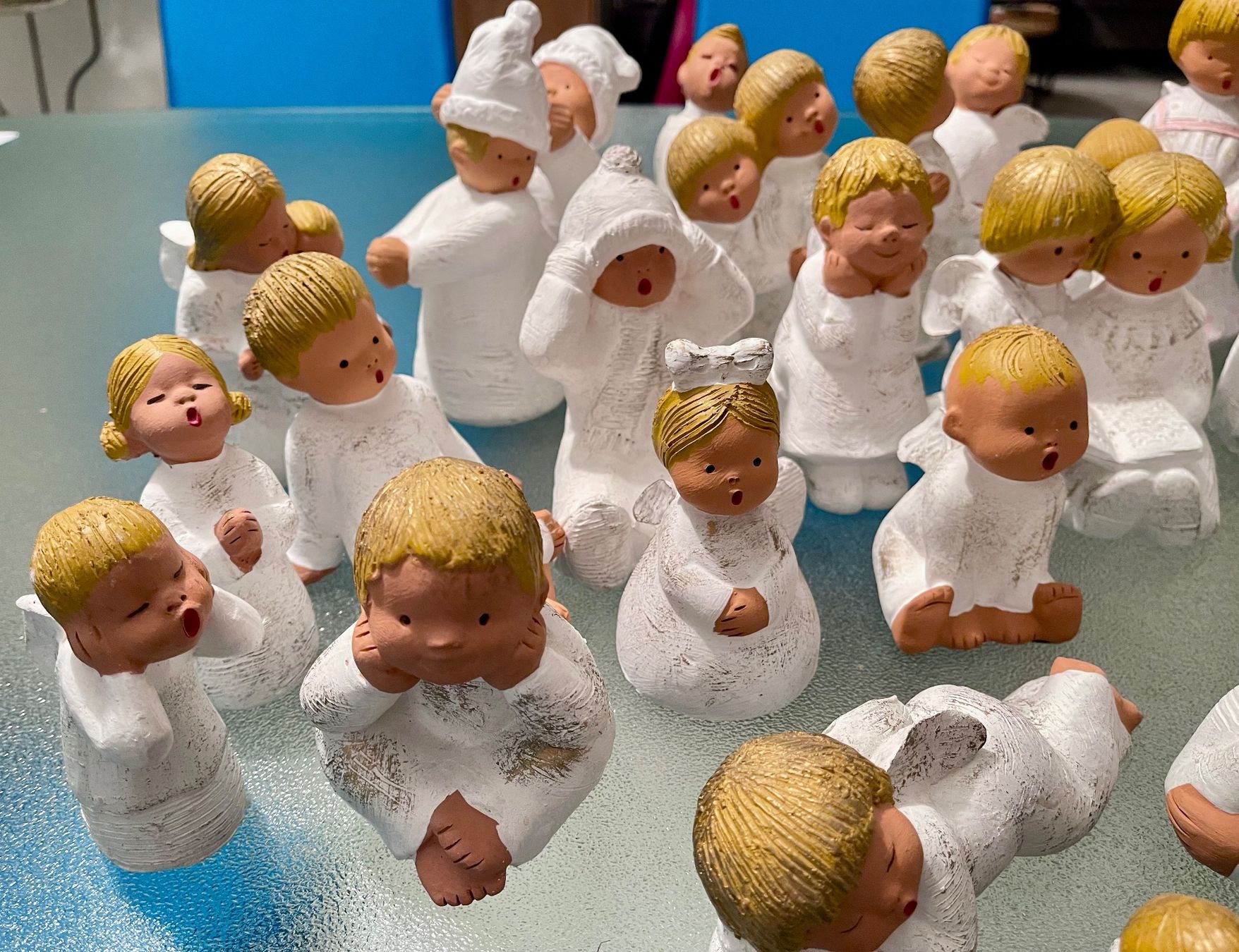 Statuette: Engel Sammlung, Original Singer 27 Stück., Jullar Spain – Usato da Dänikon ZH venduto da Zrhbna 3
