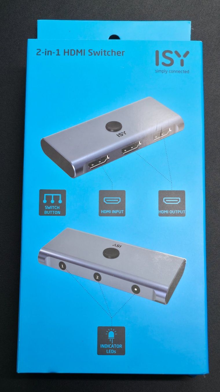 Hub & Switch: ISY | 4K HDMI Switch | IHD-9200 | New – Nuovo e nell'imballaggio originale da Sion venduto da bitfenix