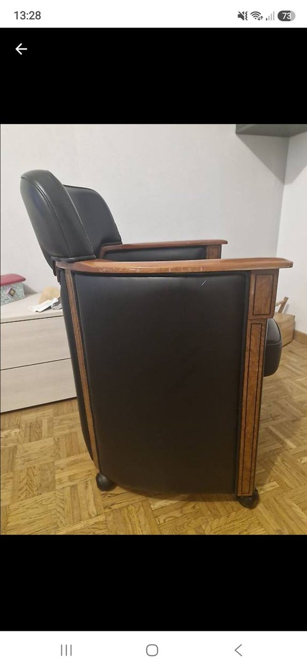 Poltrone: Poltrona d'ufficio in pelle – Usato da Curio venduto da ale_2wvp 7
