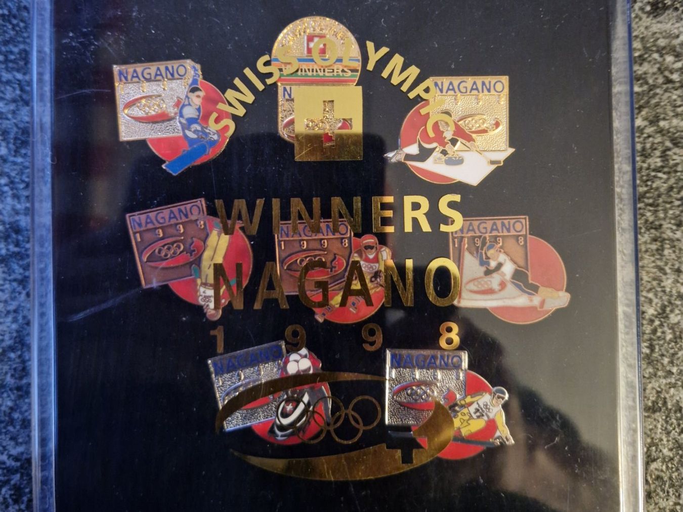 Medaglie: Pin-Set Olympia Nagano 1998 – Usato da Niederlenz venduto da sagitario68