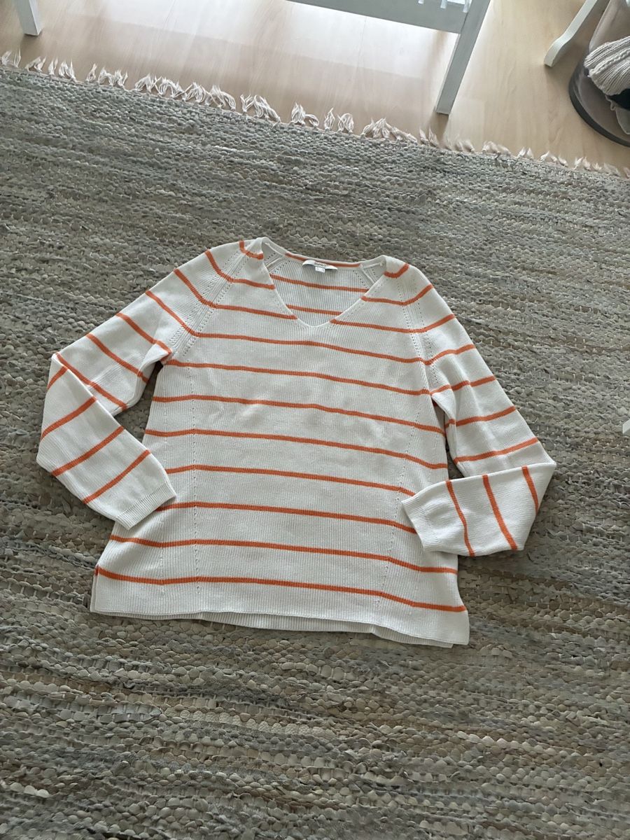 Esprit Pulls & Sweat-shirts: Esprit Baumwolle Pullover. Gr.S, weiss orange  – Neuf (Voir description) à Dübendorf par mar_s66c 5