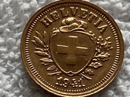 1 centime/Rappen 1941
