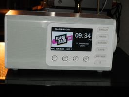 HAMA DR1001 Digital Radio  DAB+, Bluetooth Weiss