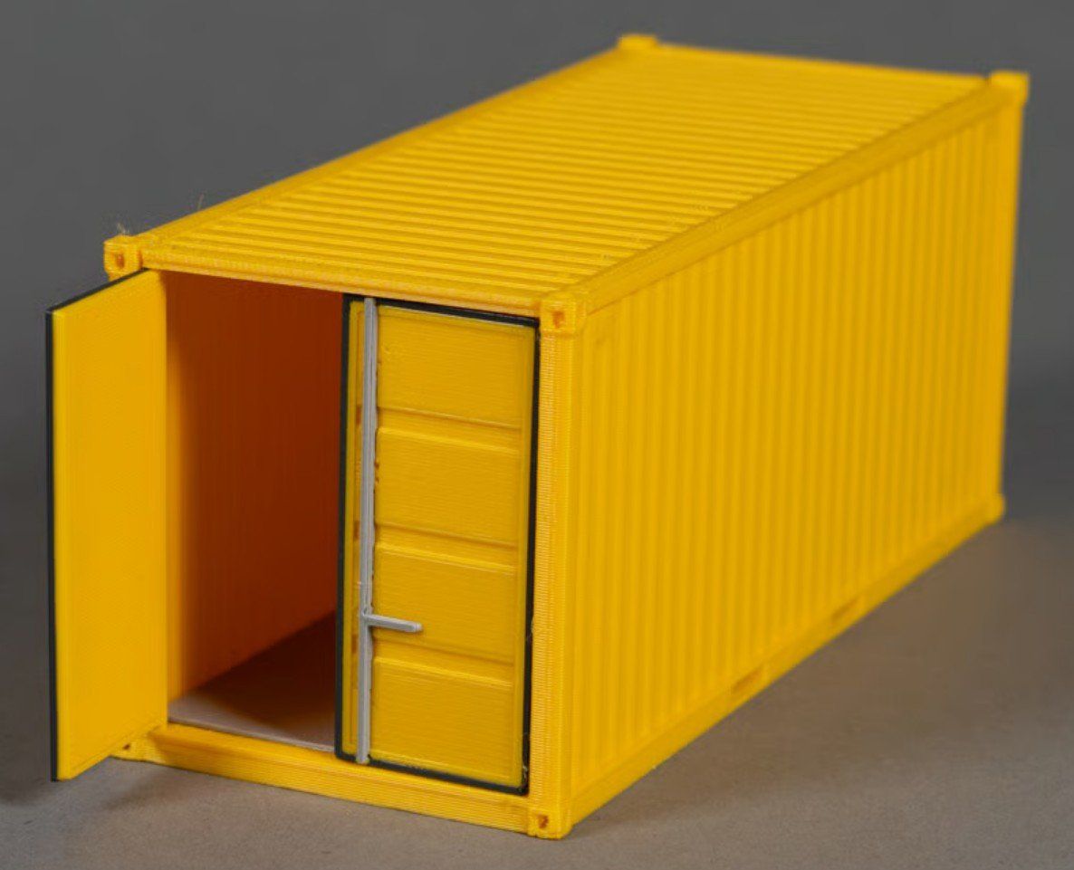 Kit di modellismo & Modellini statici: MSM 5705.01 Materialcontainer 20fuss gelb – Nuovo e nell'imballaggio originale da Dagmersellen venduto da FBM-Bacheli