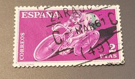 Spanien alte briefmarke