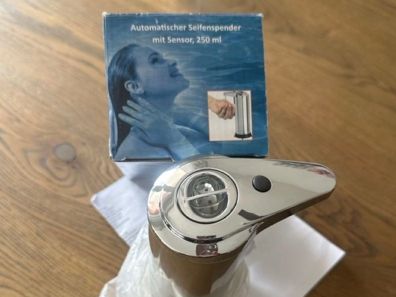Portasapone: NEU 💥 Sensor automatischer Seifenspender – Nuovo e nell'imballaggio originale da Rickenbach b. Wil venduto da sunneschii_ 2