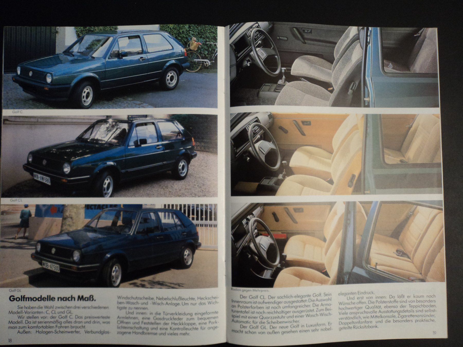 VW Dokumente: Prospekt VW Volkswagen Golf 1983 – Gebraucht aus Schwarzenburg von modelCARama 4