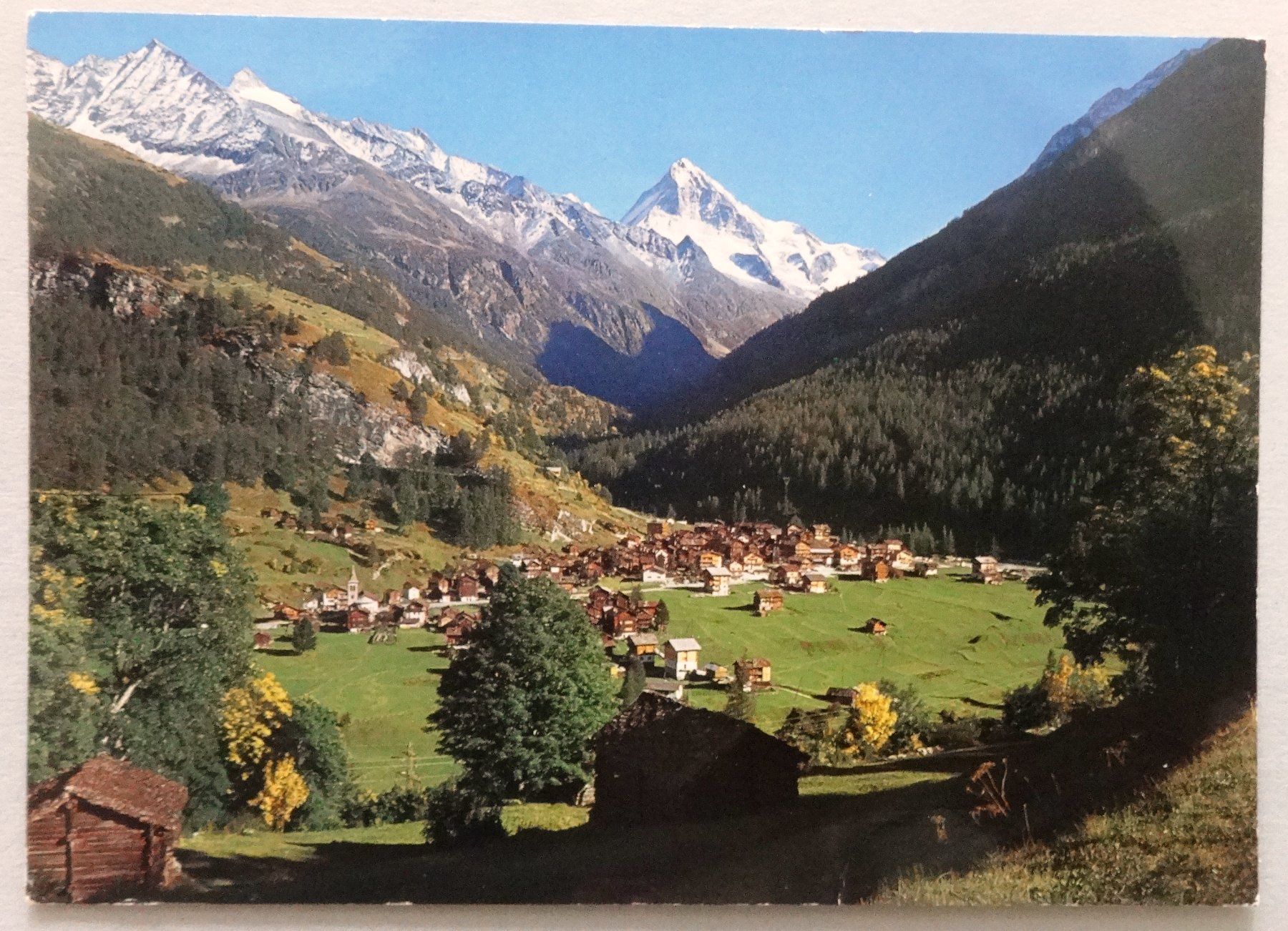 Cartoline postali: Les Haudères 1436 m – Usato da Fétigny venduto da Billy2miny