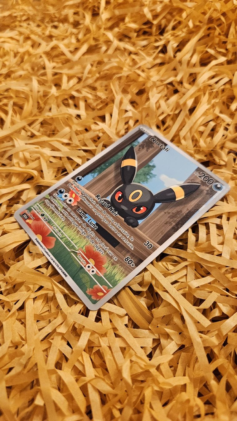 Pokémon Sammelbilder & Trading cards: Noctali Custom Card  – Neu (gemäss Beschreibung) aus Yverdon-les-Bains von sen_dh25 1