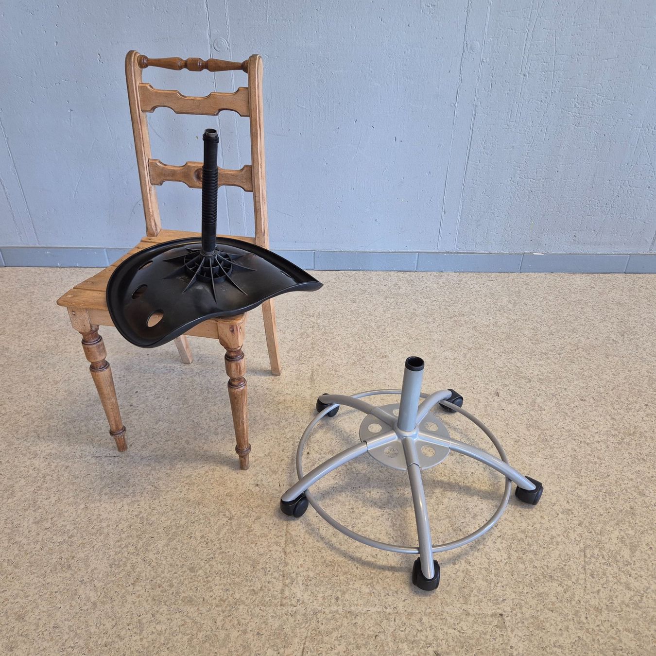 Ikea Hocker: Ikea Traktor Stool Bürostuhl Arbeitshocker Hocker Rollhocker – Gebraucht aus Nottwil von Wondewa-Shop 3