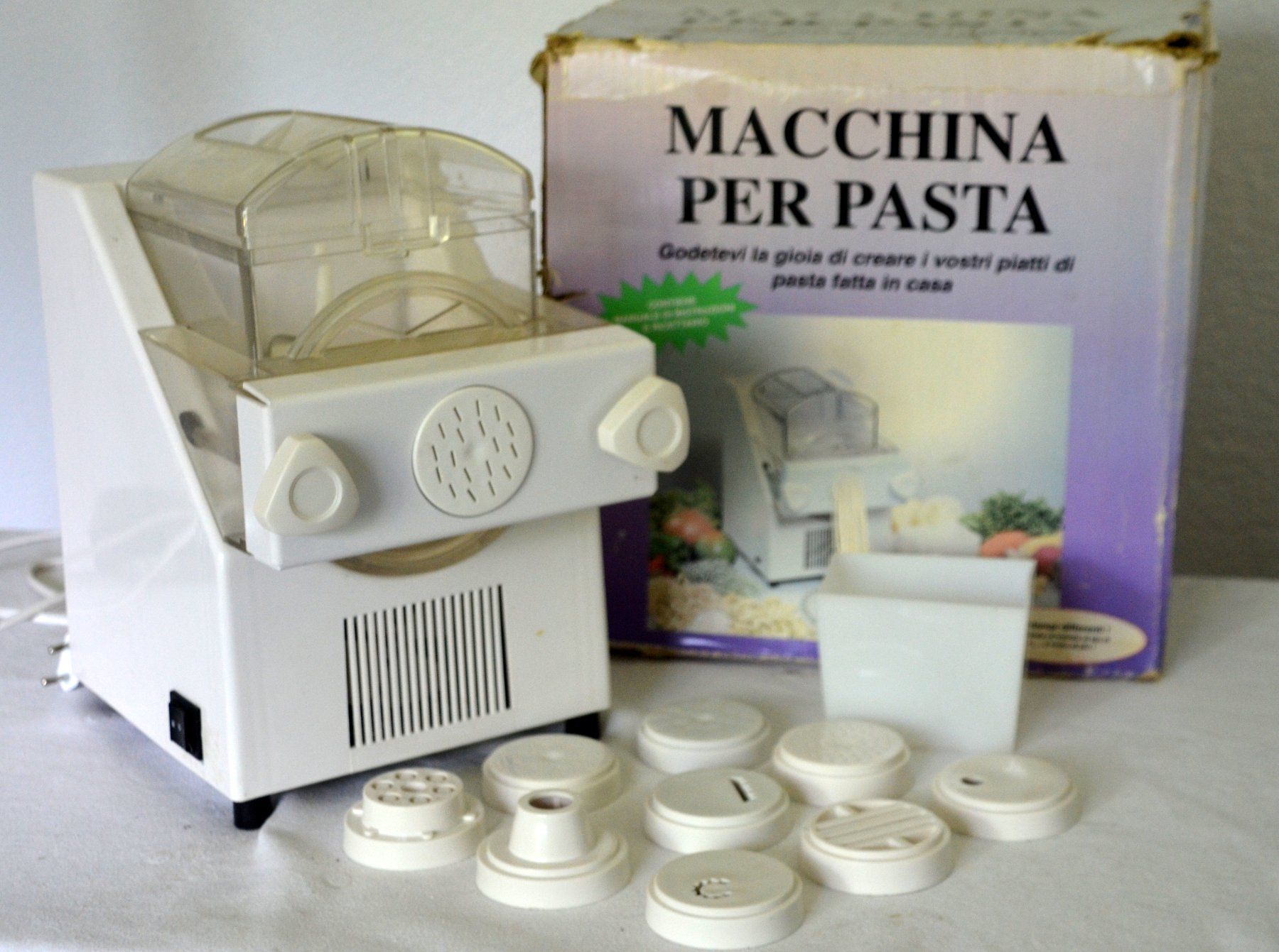Betty Bossi Elettrodomestici da cucina: NT-9400 Nudelmaschine / Machine à pâtes – Nuovo e nell'imballaggio originale da Collonges venduto da arashee 3