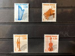 () Prèoblitérés 1989 Instruments Neufs**