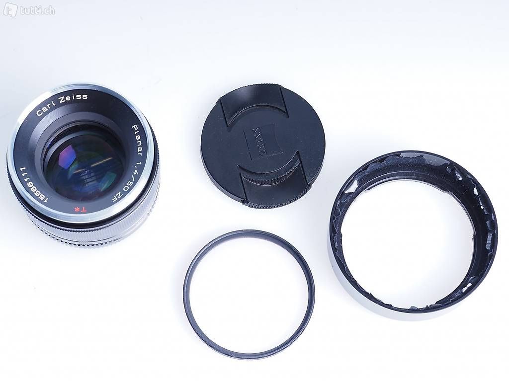 Zeiss Obiettivi: Zeiss Planar 50mm F/1.4 - Per Nikon – Usato da Bellinzona venduto da CarpiFotoSA 3