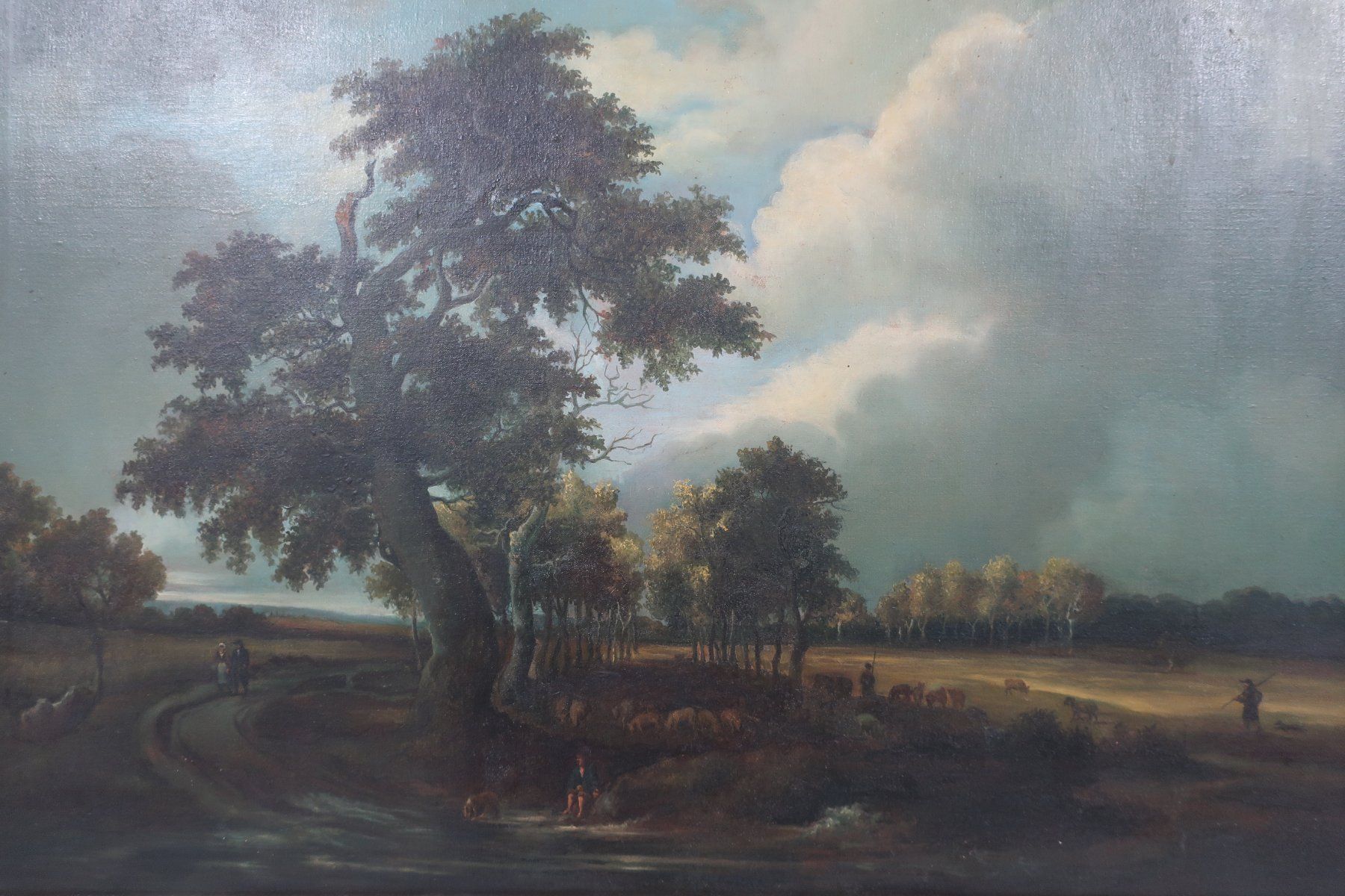 Gemälde: Gemälde Reproduktion Jacob van Ruisdael – Gebraucht aus Volketswil von brockipfannenstil 1