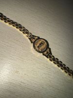 Armband mit Medaillon Gold Farbe glänzender Zustand
