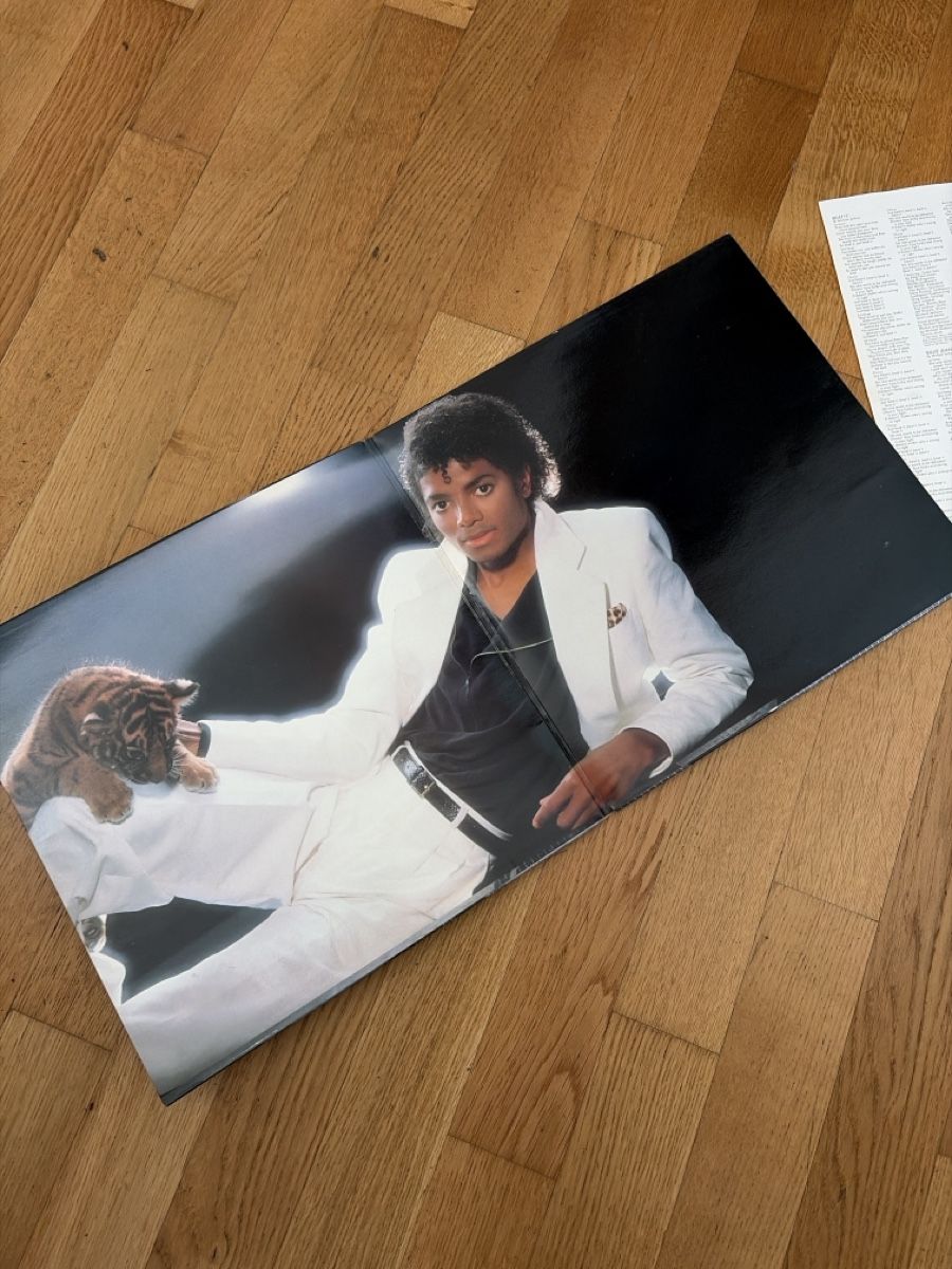 Dischi in vinile: Vinyl Platte Michael Jackson Thriller gebraucht – Usato da Lenzburg venduto da flyfun 2