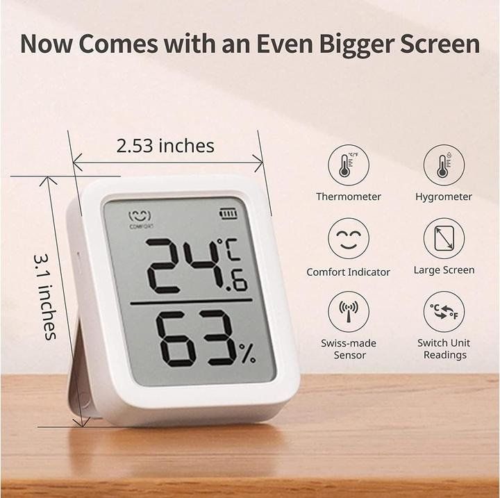 Switchbot Altro per la casa: SwitchBot Meter Plus - 6 Stück – Nuovo (secondo la descrizione) da Meisterschwanden venduto da Soldi_88