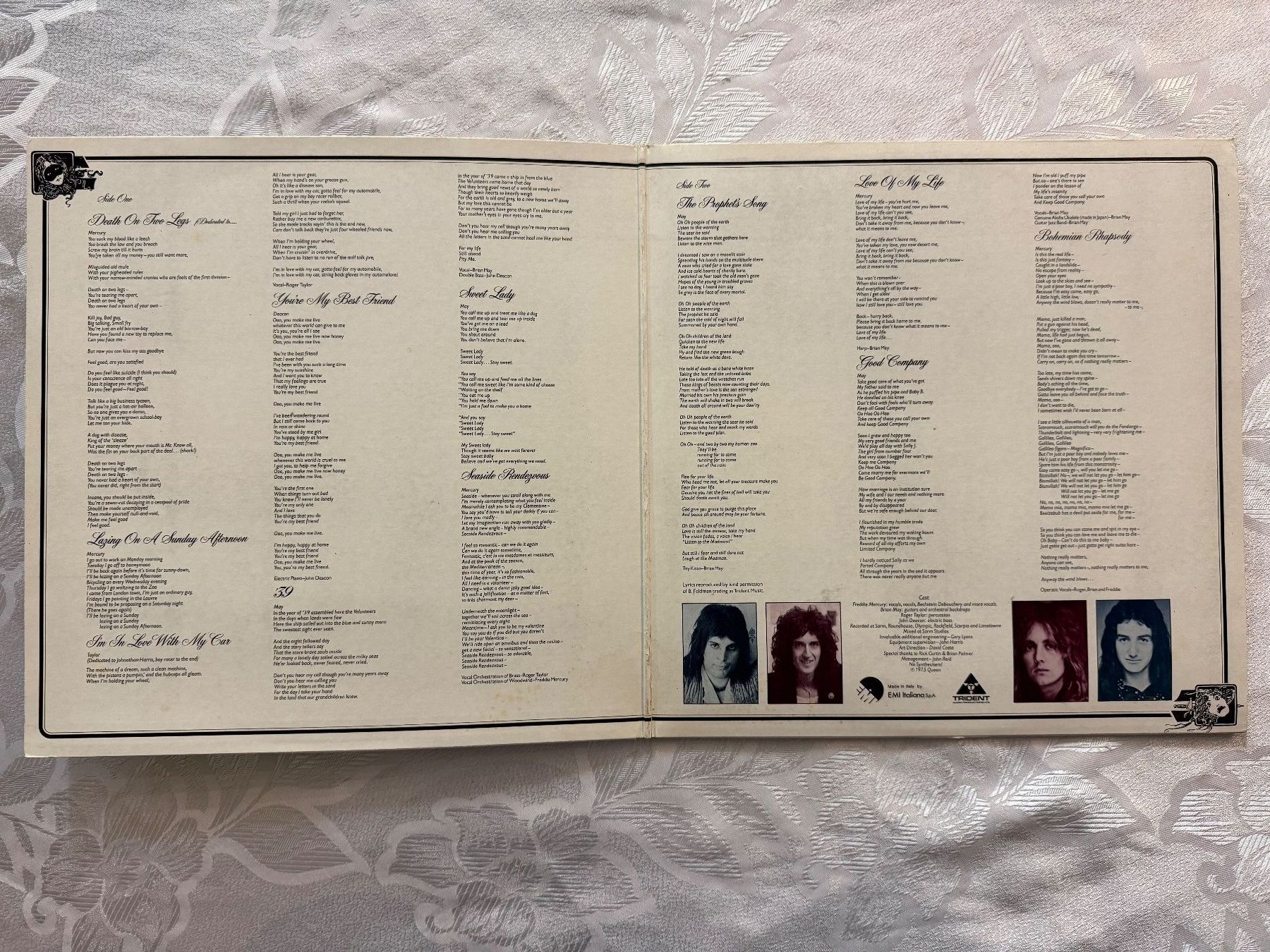 Dischi in vinile: QUEEN - A NIGHT AT THE OPERA – Usato da Zürich venduto da fehlton 1